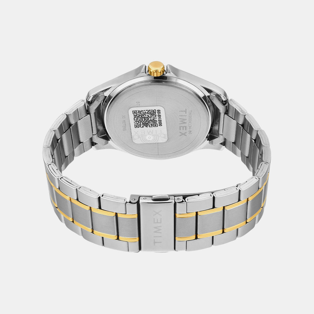 Trendline Men Quartz Dial Analog Stainless Steel Watch TW000X134