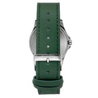 Fashion Men Quartz White Dial Analog Leather Watch TW000X138