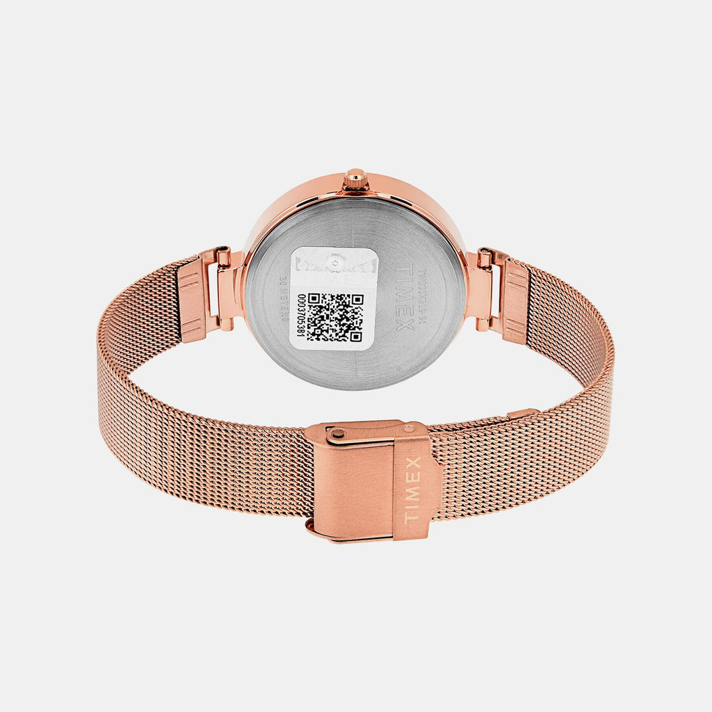 Trendline Women Quartz Dial Analog Stainless Steel Watch TW000X219