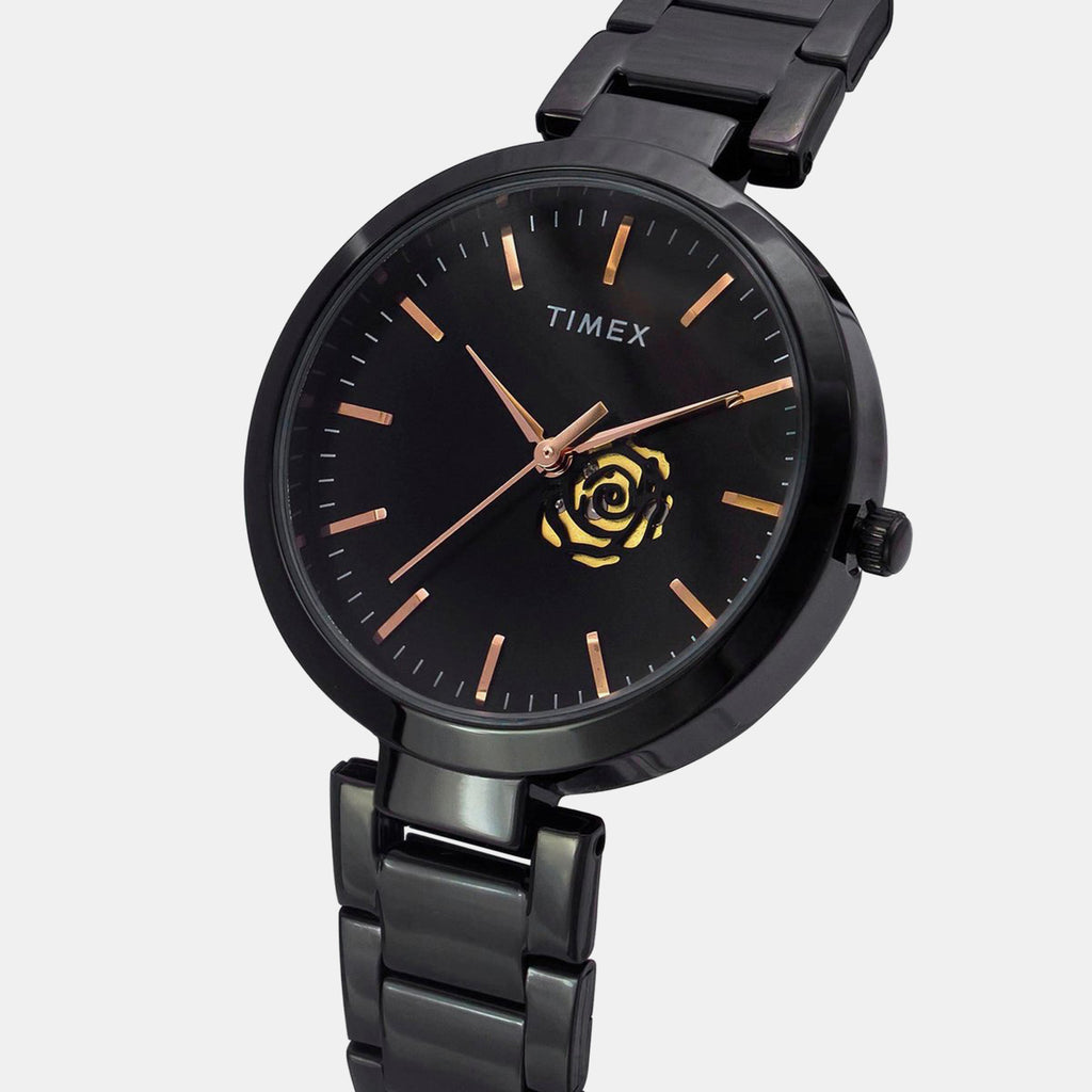 Fashion Women Quartz Dial Analog Stainless Steel Watch TW000X225