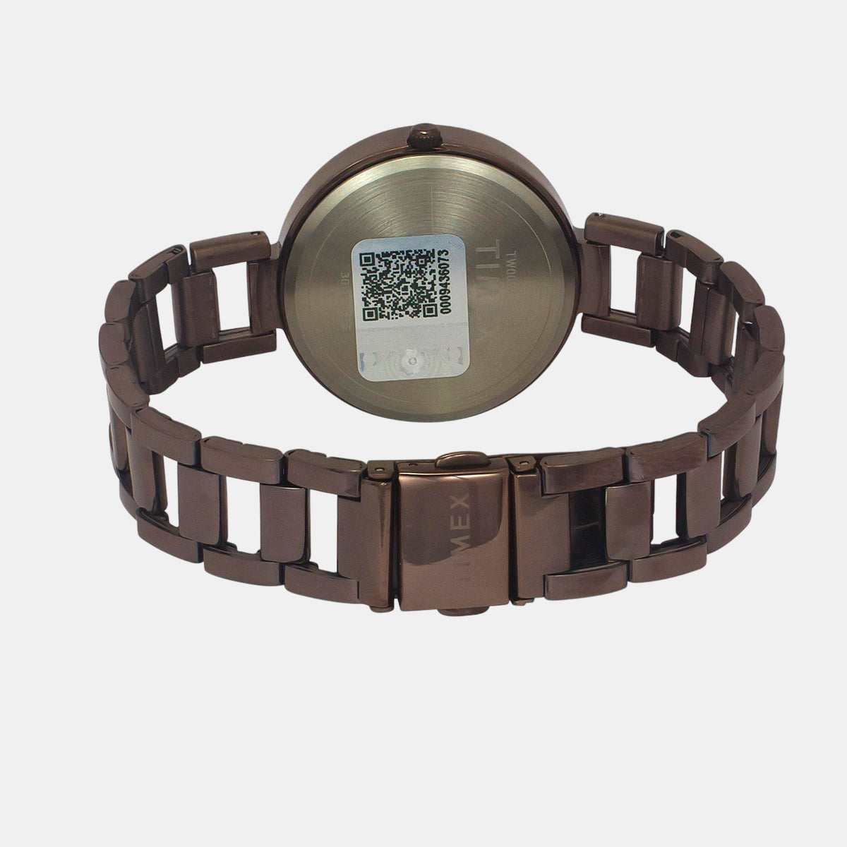 Trendline Women Quartz Brown Dial Multi-Function Stainless Steel Watch TW000X267