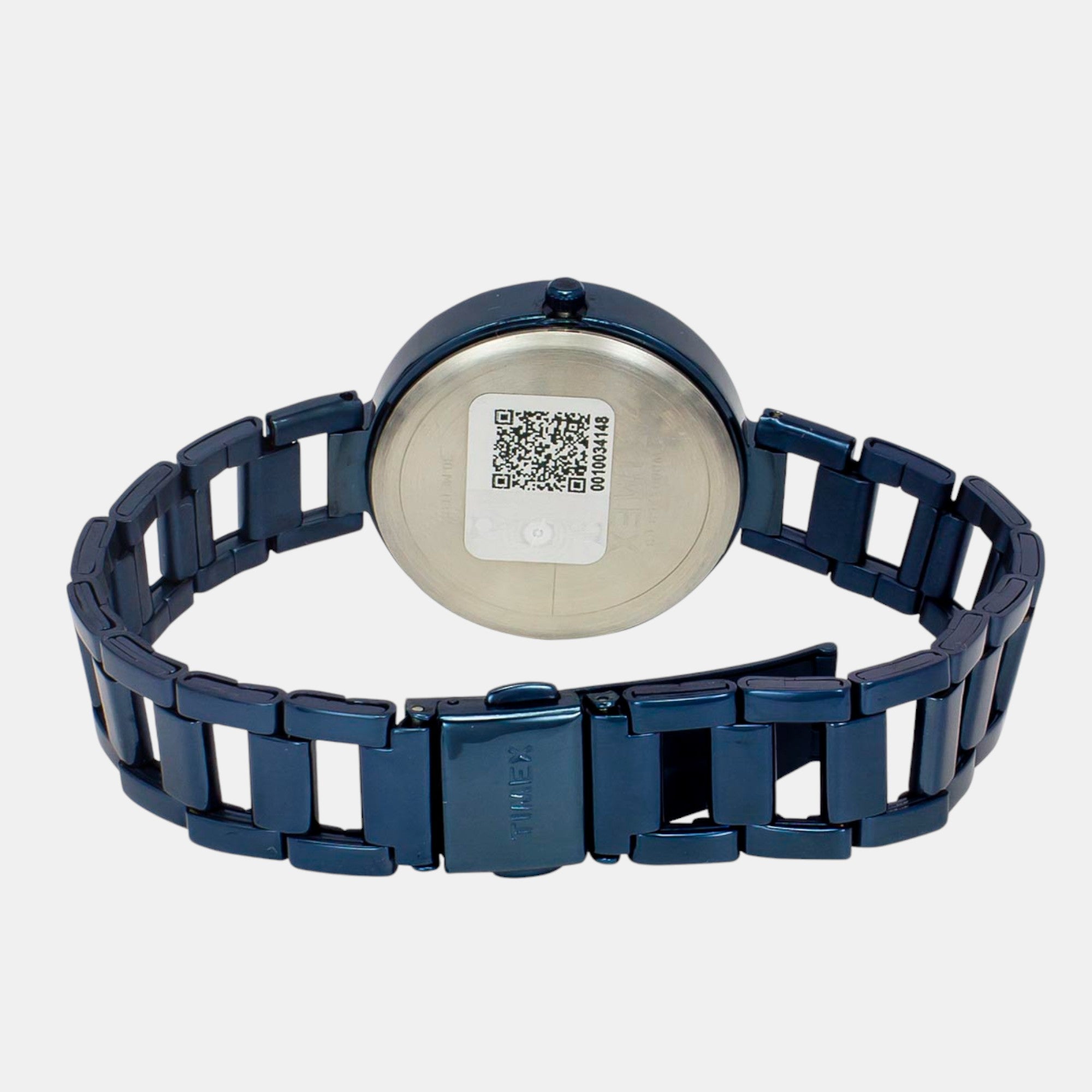 Fashion Women Quartz Blue Dial Multi-Function Stainless Steel Watch TW000X268