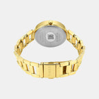 Fashion Women Quartz Green Dial Analog Stainless Steel Watch TW000X273