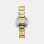 Fashion Women Quartz Green Dial Analog Stainless Steel Watch TW000X274