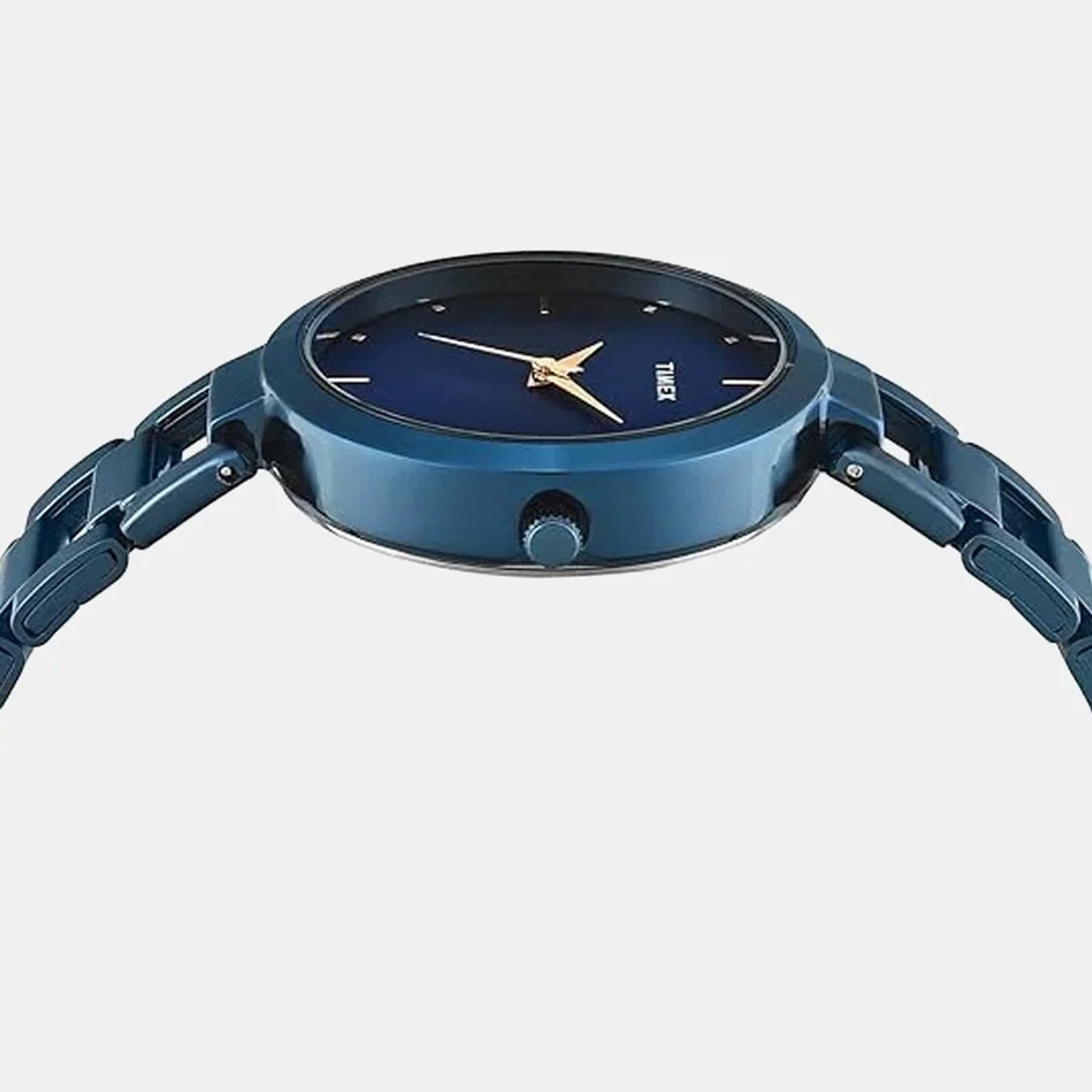 Trendline Women Quartz Blue Dial Analog Stainless Steel Watch TW000X277