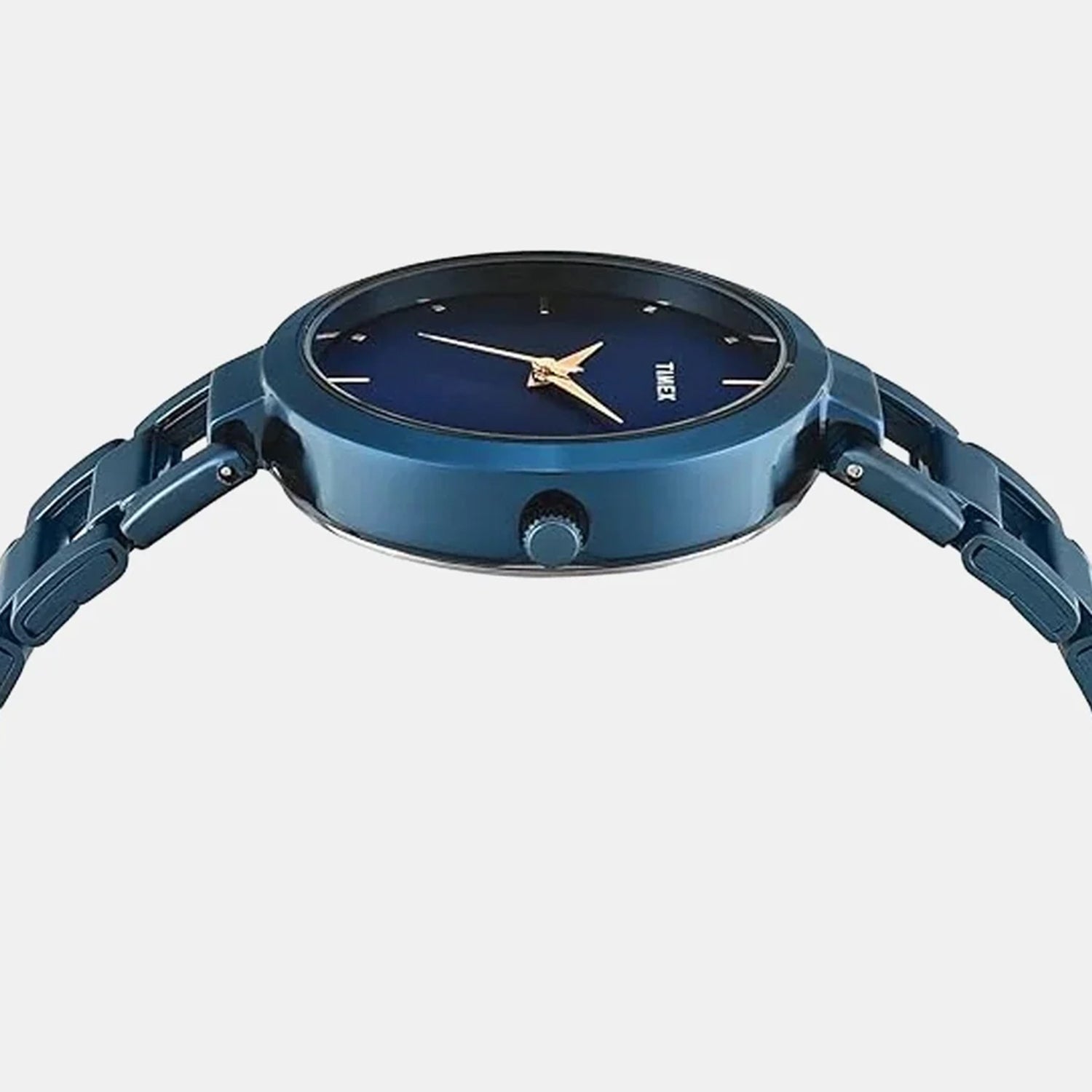 Trendline Women Quartz Blue Dial Analog Stainless Steel Watch TW000X277