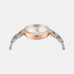 Women Quartz Silver Dial Analog Stainless Steel Watch TW000X278