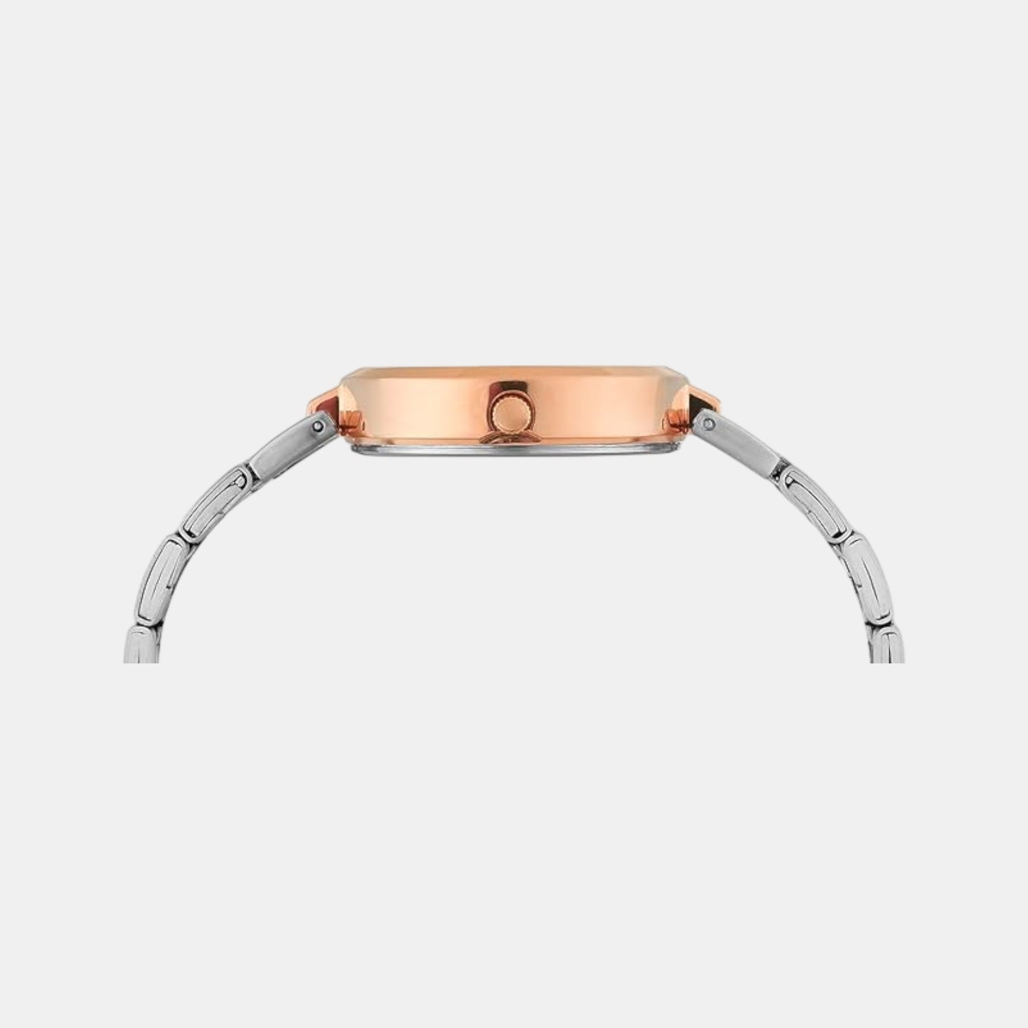 Women Quartz Silver Dial Analog Stainless Steel Watch TW000X278