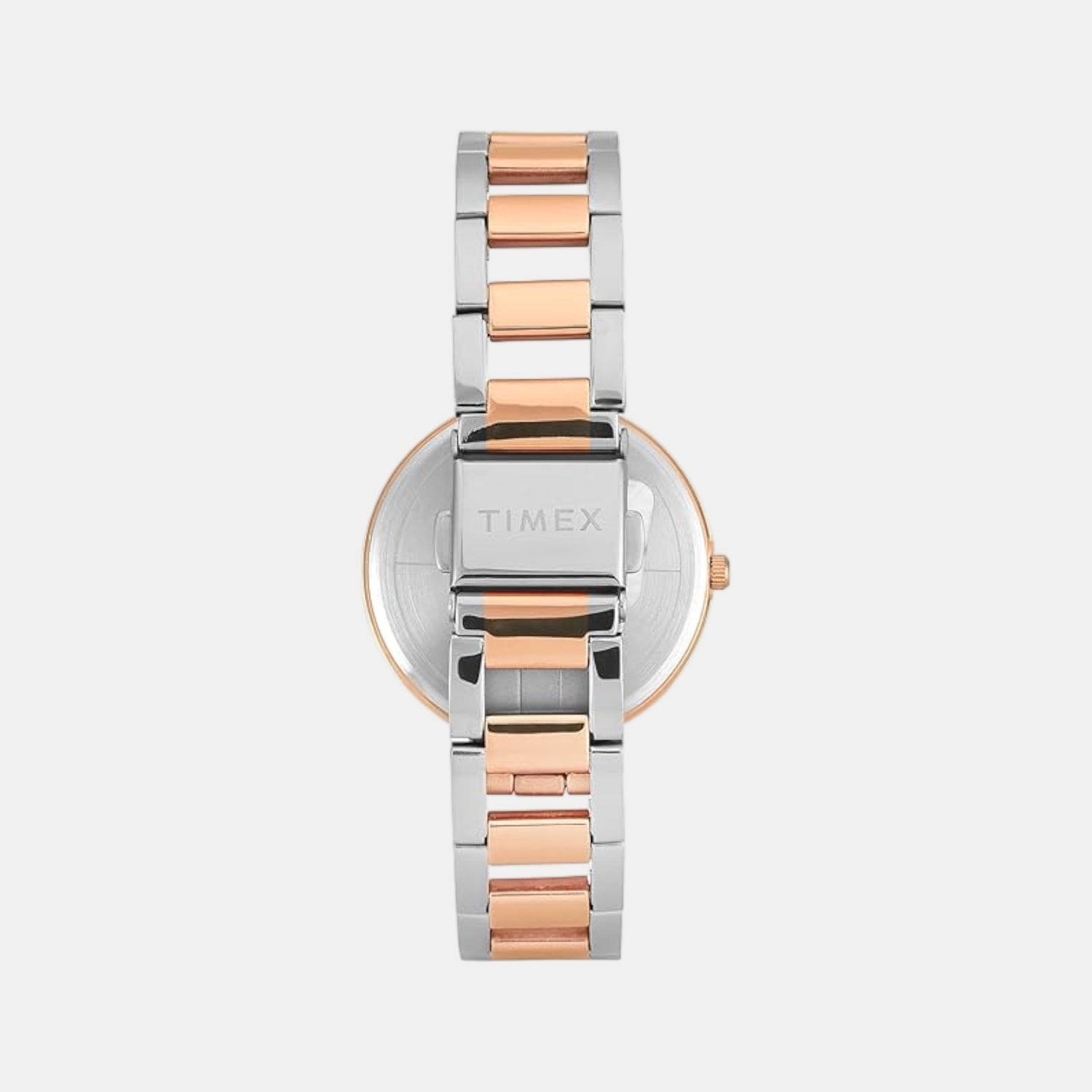 Women Quartz Silver Dial Analog Stainless Steel Watch TW000X278