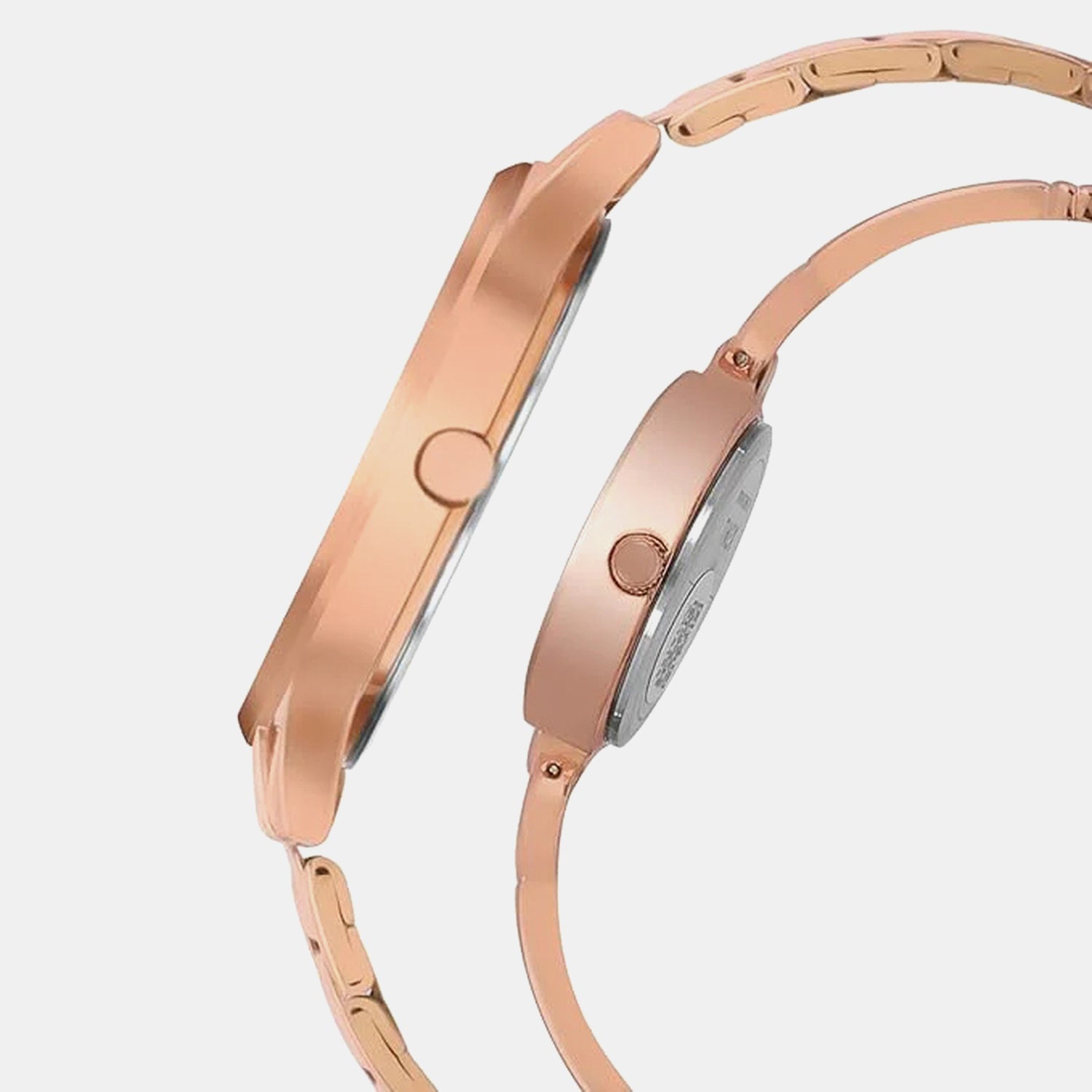 Classics Couple Quartz White Dial Analog Stainless Steel Watch TW00PR263