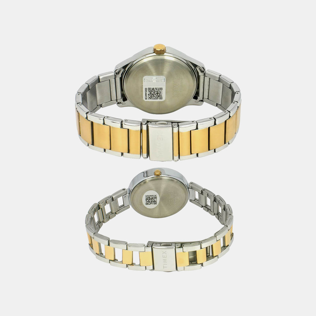 Trendline Pair Quartz Dial Chronograph Stainless Steel Watch TW00PR278