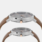 Trendline Pair Quartz Dial Analog Leather Watch TW00PR300