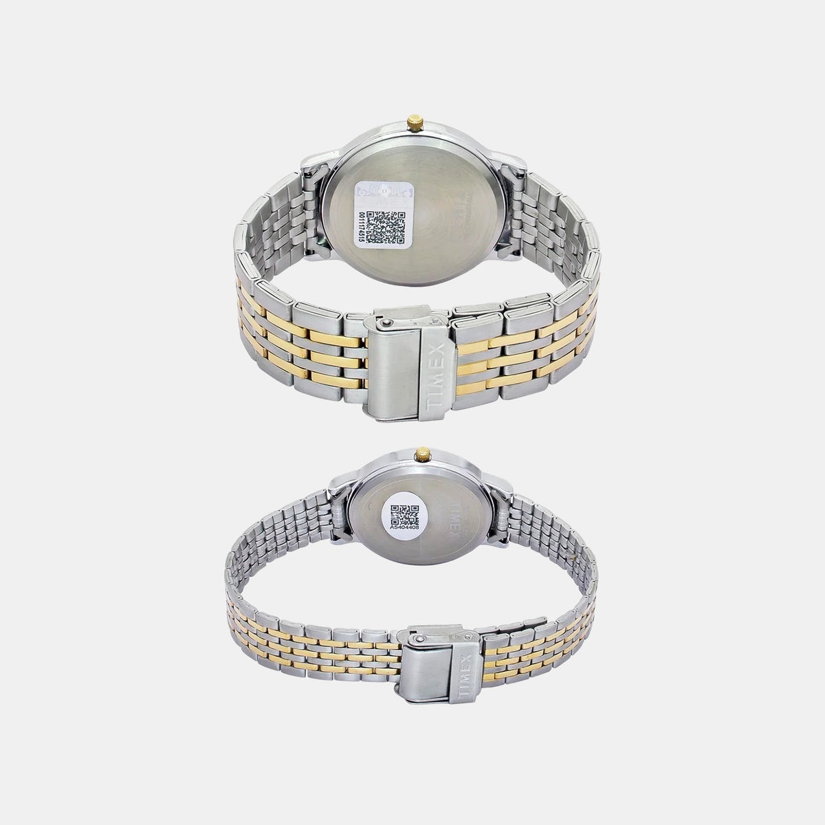 Trendline Couple Quartz Cream Dial Analog Stainless Steel Watch TW00PR329