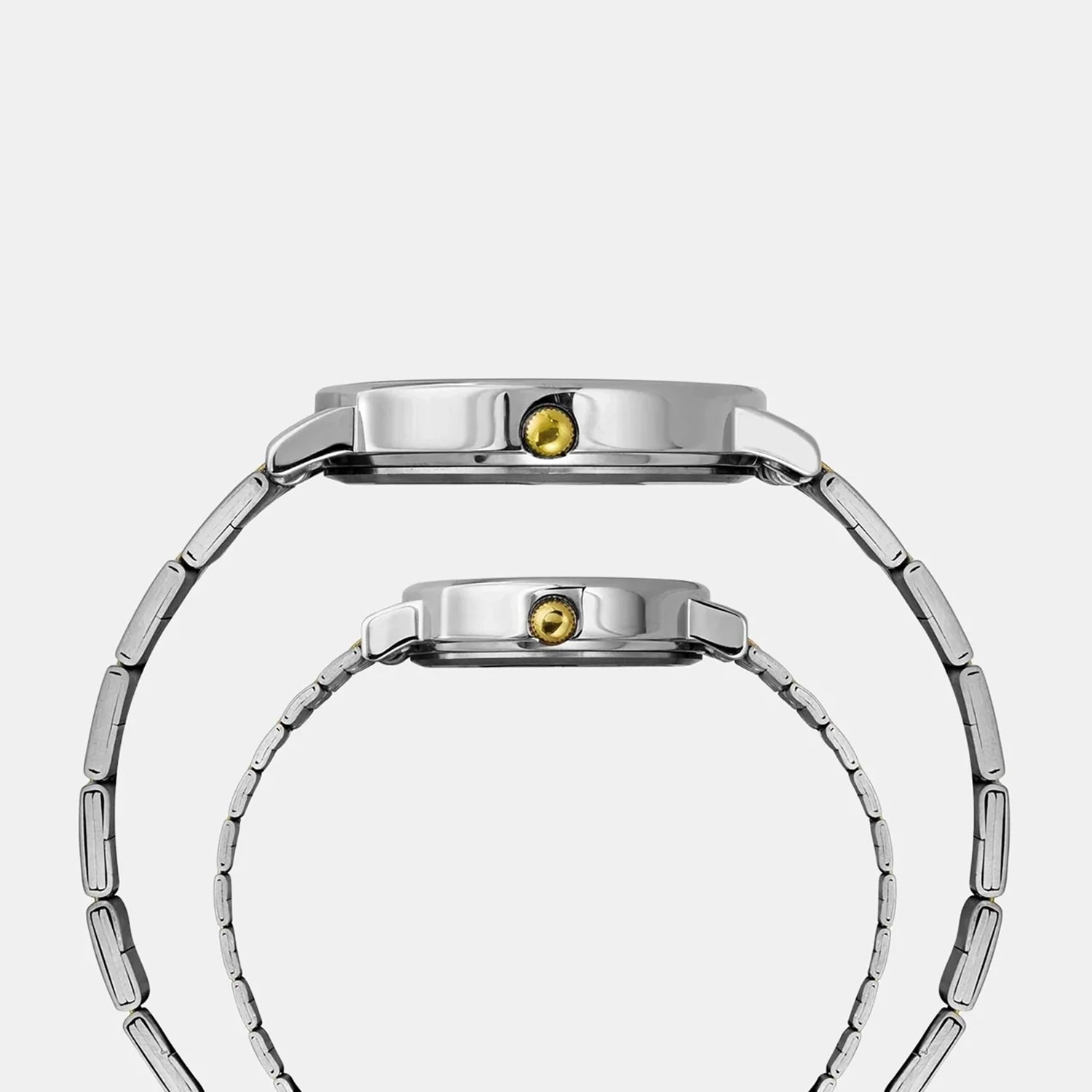 Trendline Couple Quartz Dial Analog Stainless Steel Watch TW00PR329