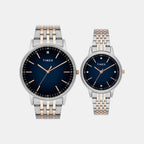 Trendline Pair Quartz Dial Analog Stainless Steel Watch TW00PR330