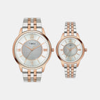 Trendline Pair Quartz Dial Analog Stainless Steel Watch TW00PR334