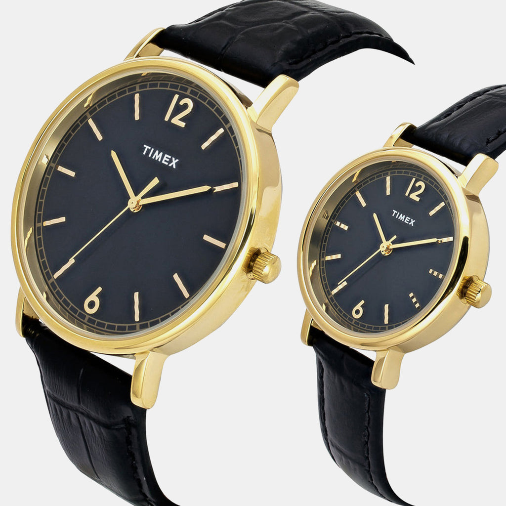 Trendline Couple Quartz Dial Analog Leather Watch TW00PR335