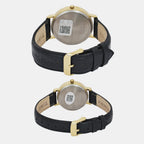 Trendline Couple Quartz Dial Analog Leather Watch TW00PR335