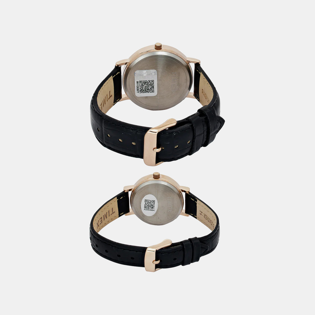 Trendline Pair Quartz Dial Analog Leather Watch TW00PR336