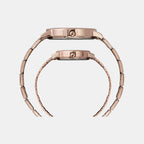 Trendline Couple Quartz Silver Dial Analog Stainless Steel Watch TW00PR338