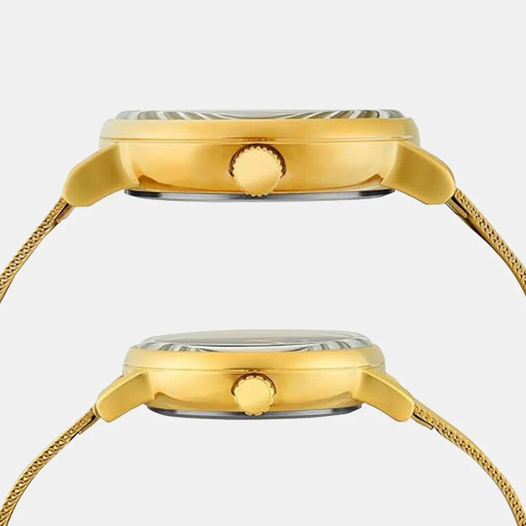 Trendline Couple Quartz Dial Analog Stainless Steel Watch TW00PR342
