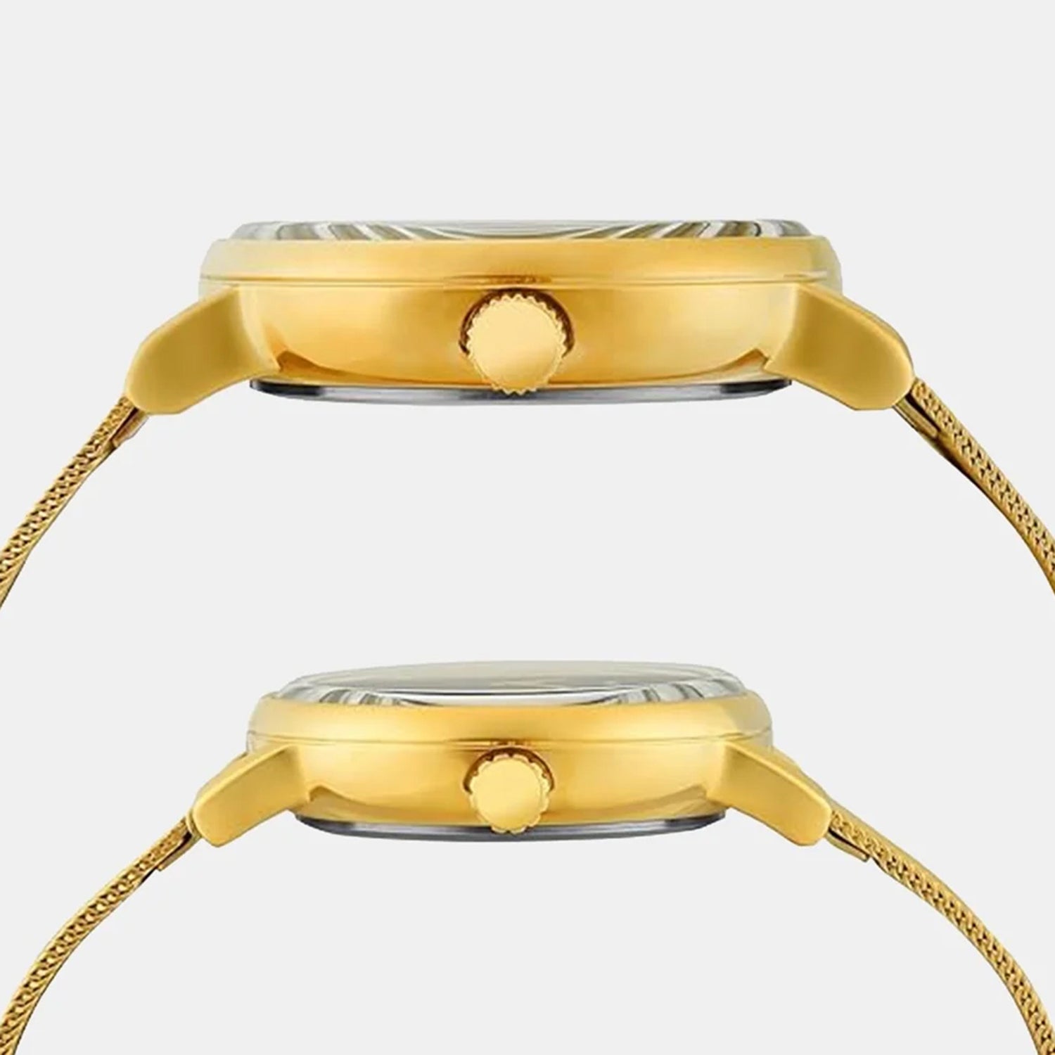 Trendline Couple Quartz Dial Analog Stainless Steel Watch TW00PR342