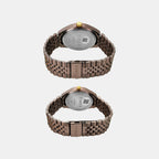 Trendline Pair Quartz Dial Analog Stainless Steel Watch TW00PR344