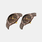 Trendline Pair Quartz Dial Analog Stainless Steel Watch TW00PR344