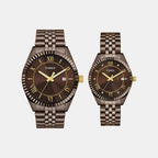 Trendline Pair Quartz Dial Analog Stainless Steel Watch TW00PR344