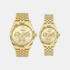 Trendline Pair Quartz Dial Multi-Function Stainless Steel Watch TW00PR345