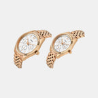 Trendline Pair Quartz Dial Multi-Function Stainless Steel Watch TW00PR346