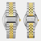 Trendline Pair Quartz Dial Multi-Function Stainless Steel Watch TW00PR347