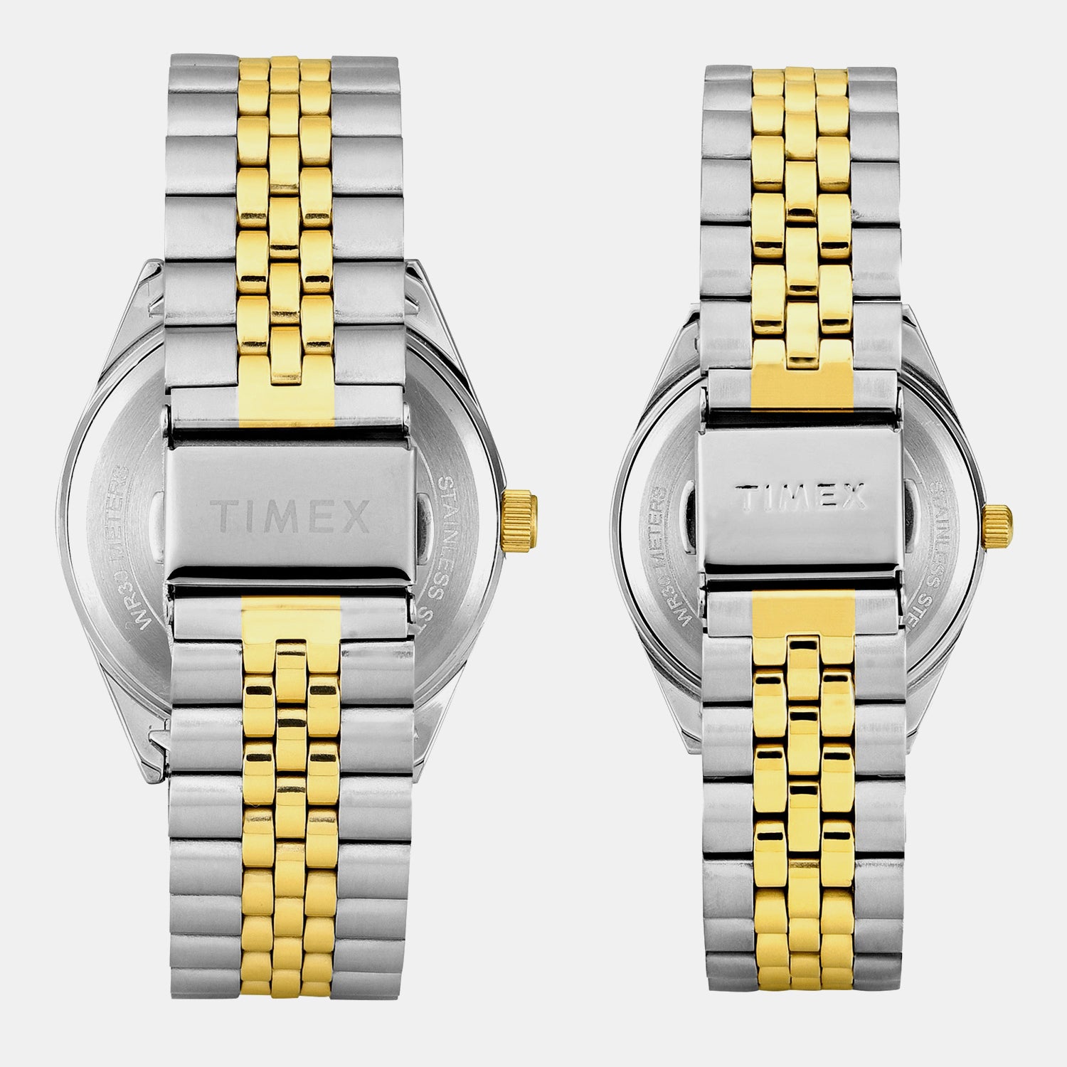 Trendline Pair Quartz Dial Multi-Function Stainless Steel Watch TW00PR347