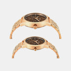 Trendline Pair Quartz Dial Multi-Function Stainless Steel Watch TW00PR349