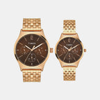 Trendline Pair Quartz Dial Multi-Function Stainless Steel Watch TW00PR349