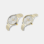 Trendline Pair Quartz Dial Multi-Function Stainless Steel Watch TW00PR350