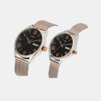 Trendline Pair Quartz Dial Analog Stainless Steel Watch TW00PR351