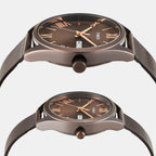 Trendline Couple Quartz Brown Dial Analog Stainless Steel Watch TW00PR353