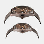 Trendline Pair Quartz Dial Analog Stainless Steel Watch TW00PR353