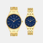 Trendline Couple Quartz Dial Analog Stainless Steel Watch TW00PR357