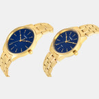 Trendline Couple Quartz Dial Analog Stainless Steel Watch TW00PR357