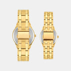 Trendline Couple Quartz Dial Analog Stainless Steel Watch TW00PR357