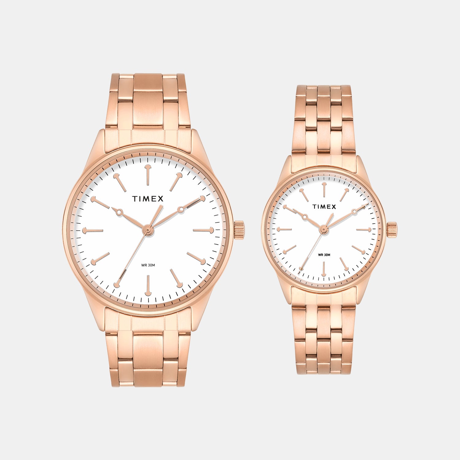 Trendline Couple Quartz Dial Analog Stainless Steel Watch TW00PR358