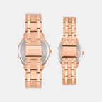 Trendline Couple Quartz Dial Analog Stainless Steel Watch TW00PR358