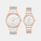 Trendline Couple Quartz Dial Analog Stainless Steel Watch TW00PR359