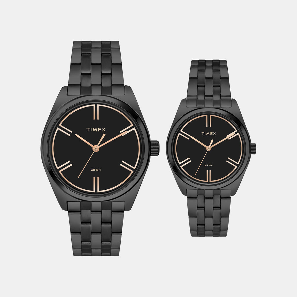 Trendline Couple Quartz Dial Analog Stainless Steel Watch TW00PR361