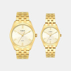 Trendline Couple Quartz Dial Analog Stainless Steel Watch TW00PR362