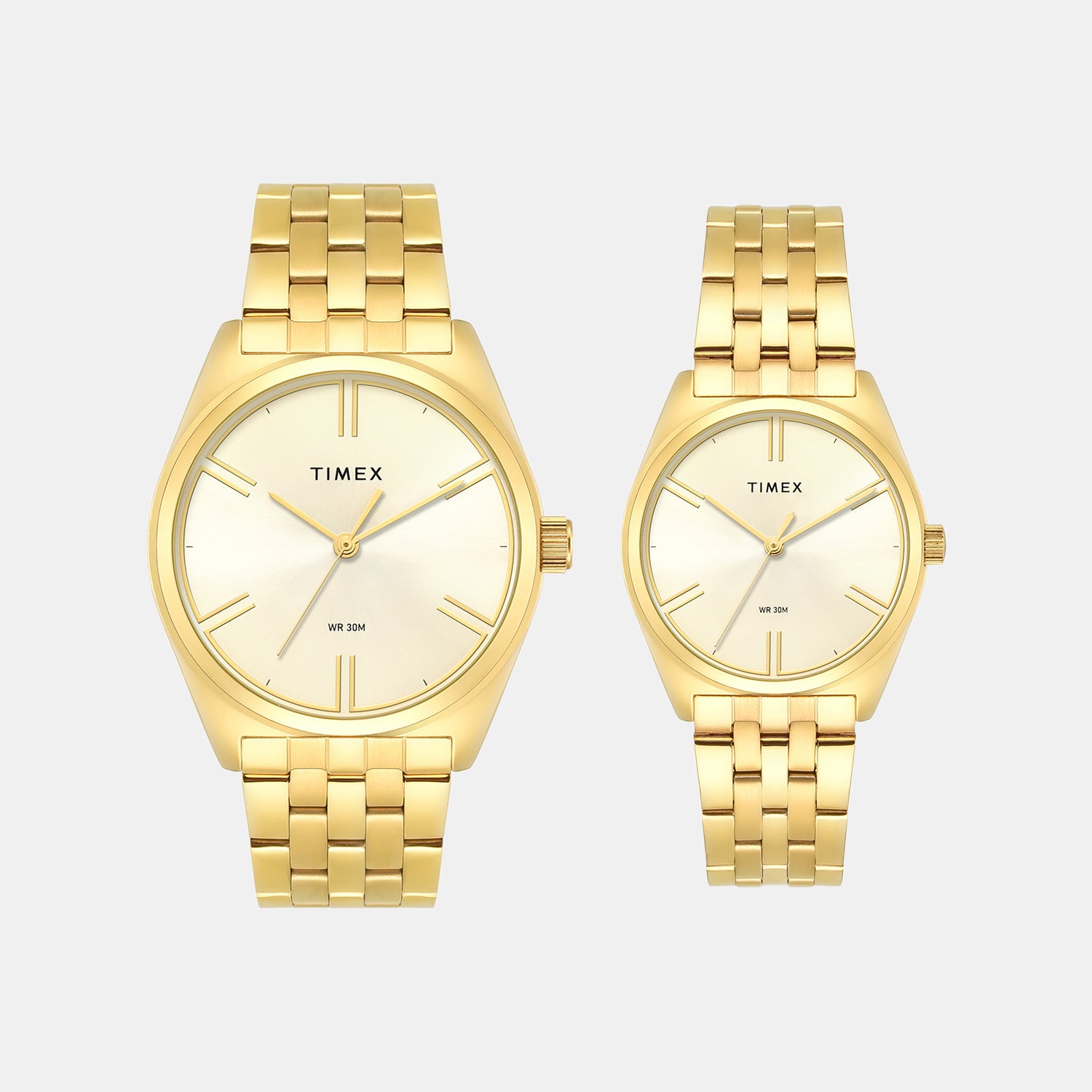 Trendline Couple Quartz Dial Analog Stainless Steel Watch TW00PR362