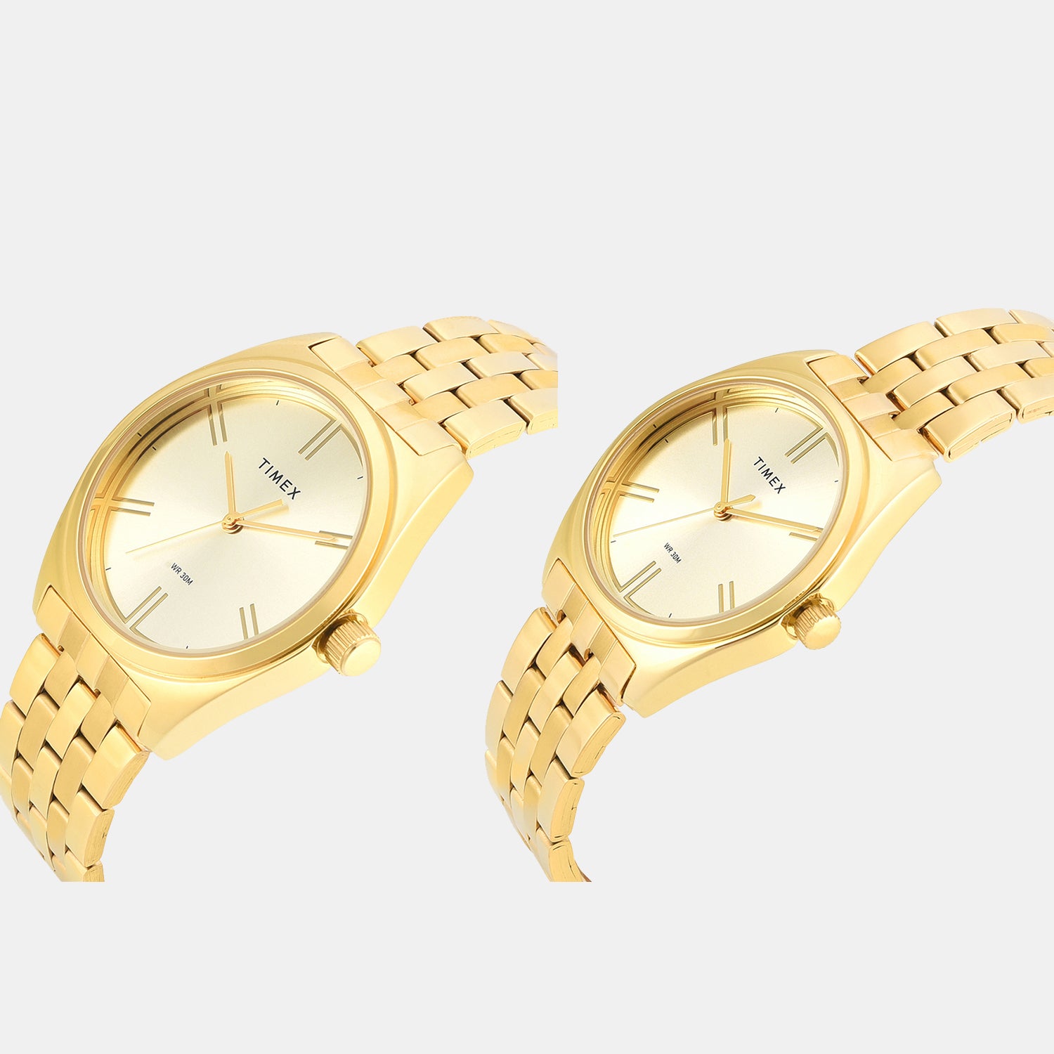 Trendline Couple Quartz Dial Analog Stainless Steel Watch TW00PR362