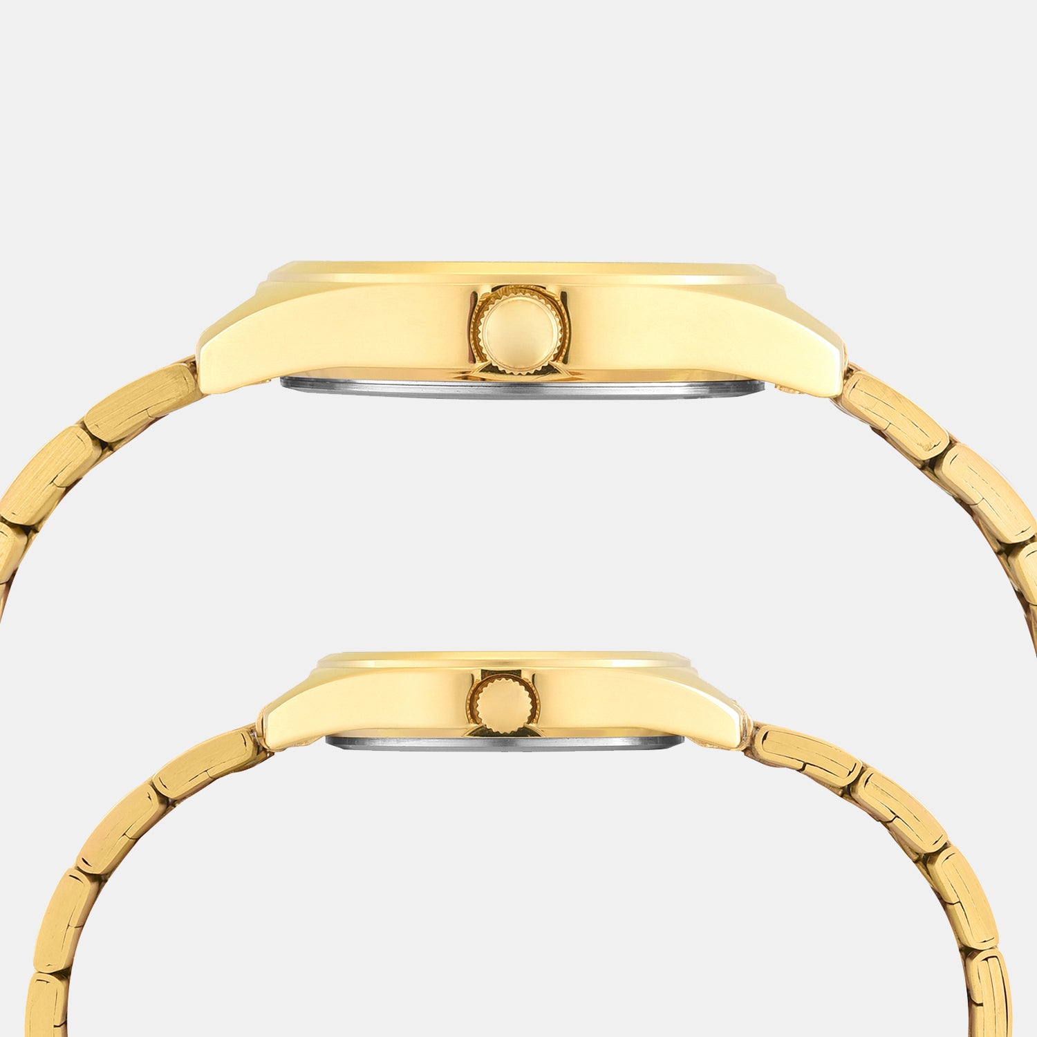 Trendline Couple Quartz Dial Analog Stainless Steel Watch TW00PR362